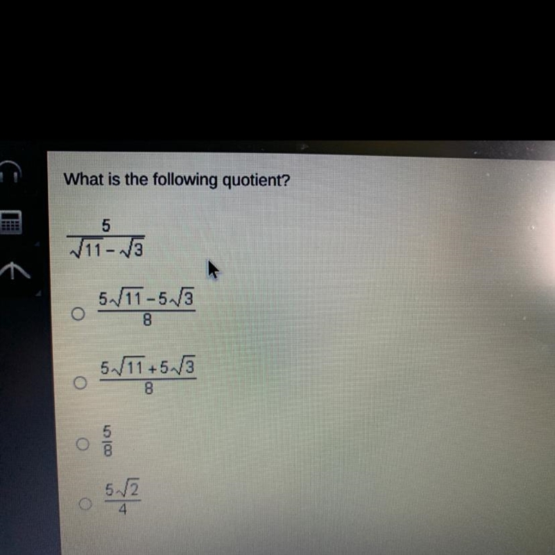 What is the following quotient?-example-1