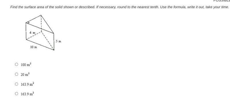 Find the surface area of the solid shown or described. If necessary, round to the-example-1