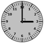 What time would it be if the minute hand rotated by 180 degrees from the current time-example-1