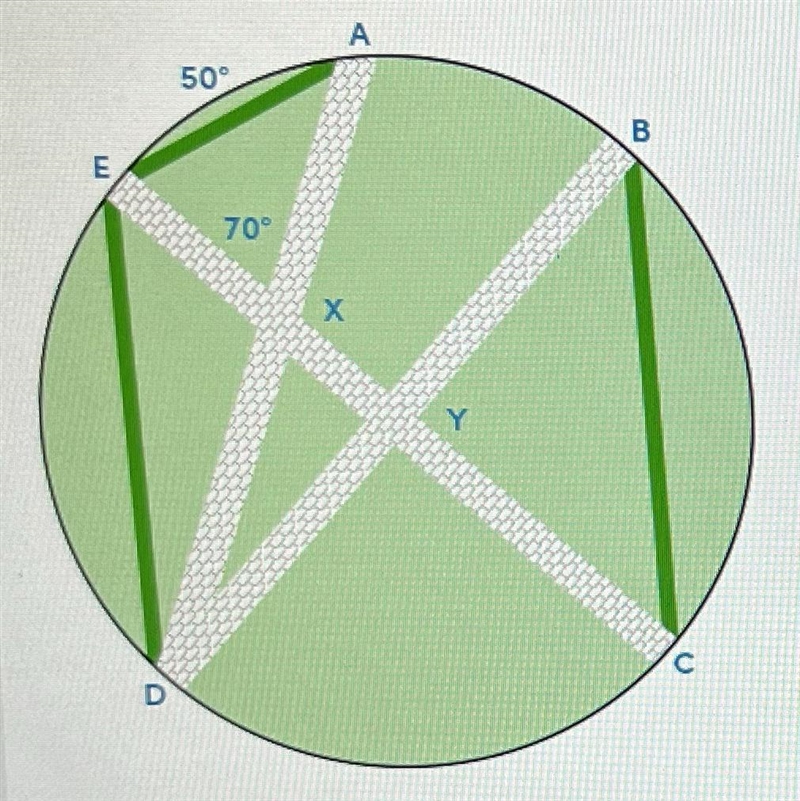 If someone walks along the outside of the garden from point A to point B, what percent-example-1