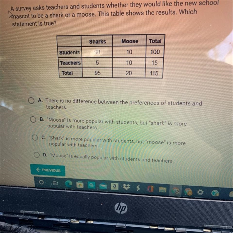 A survey asks teachers and students whether they would like the new school-example-1