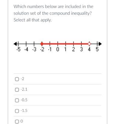 The rest of the choices are 4, 100, and 4.5. Please help me with this question. Thank-example-1