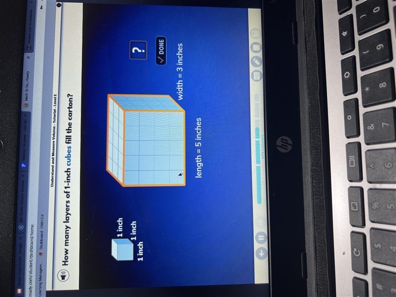 How many layers of 1 inch cubes fill the carton-example-1