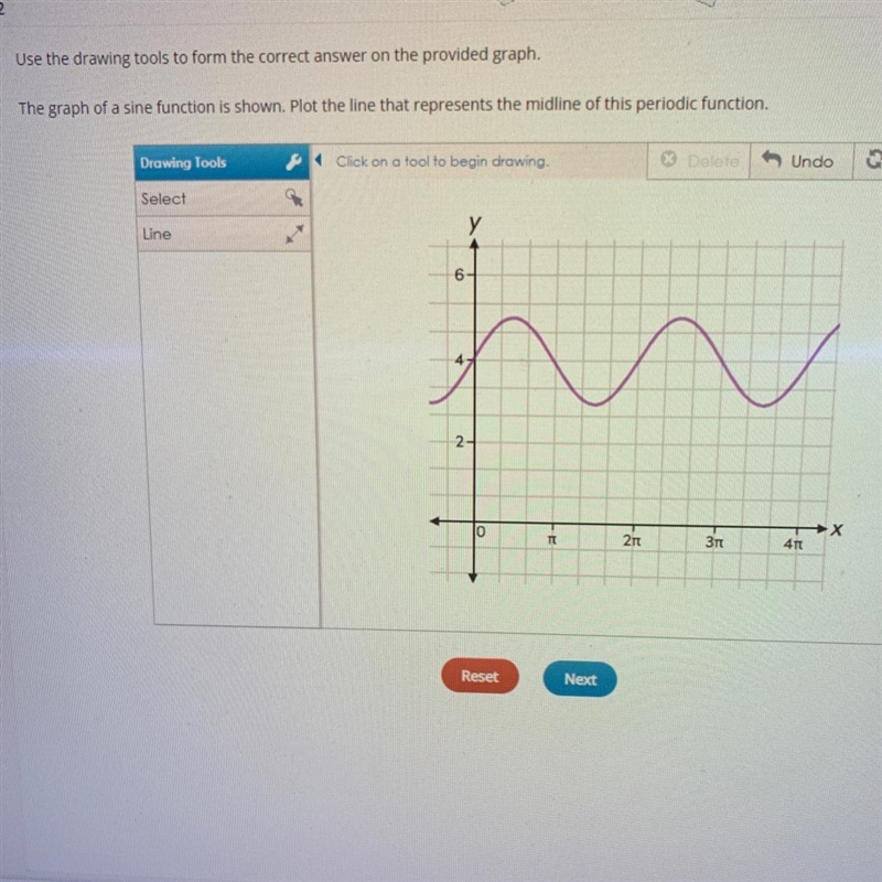 Use the drawing tools to form the correct answer on the provided graph-example-1