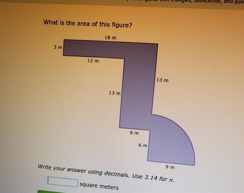 What is the area of this figure?​-example-1