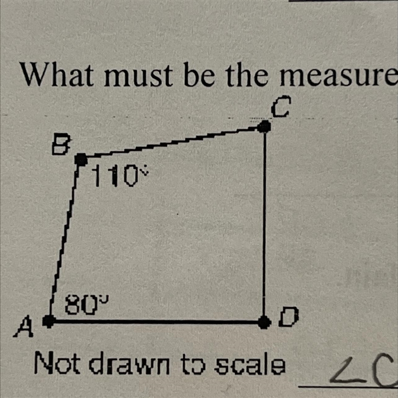 What must be the measure of Please answer ASAP!-example-1