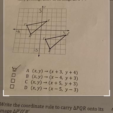 2. 1. Which of the following translations is needed to carry preimage ARST to its-example-1