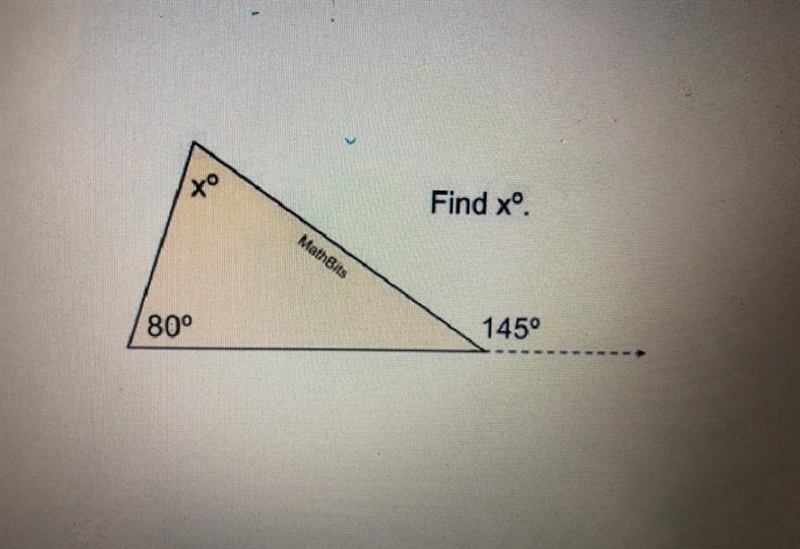 Find The Value Of X.-example-1