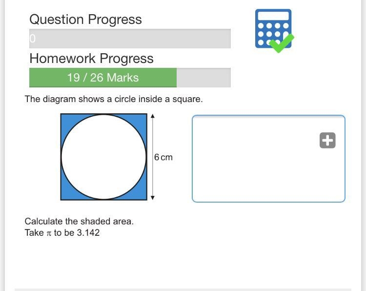 Calculate the area shaded-example-1