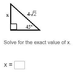 Solve for the exact value of x. x =-example-1