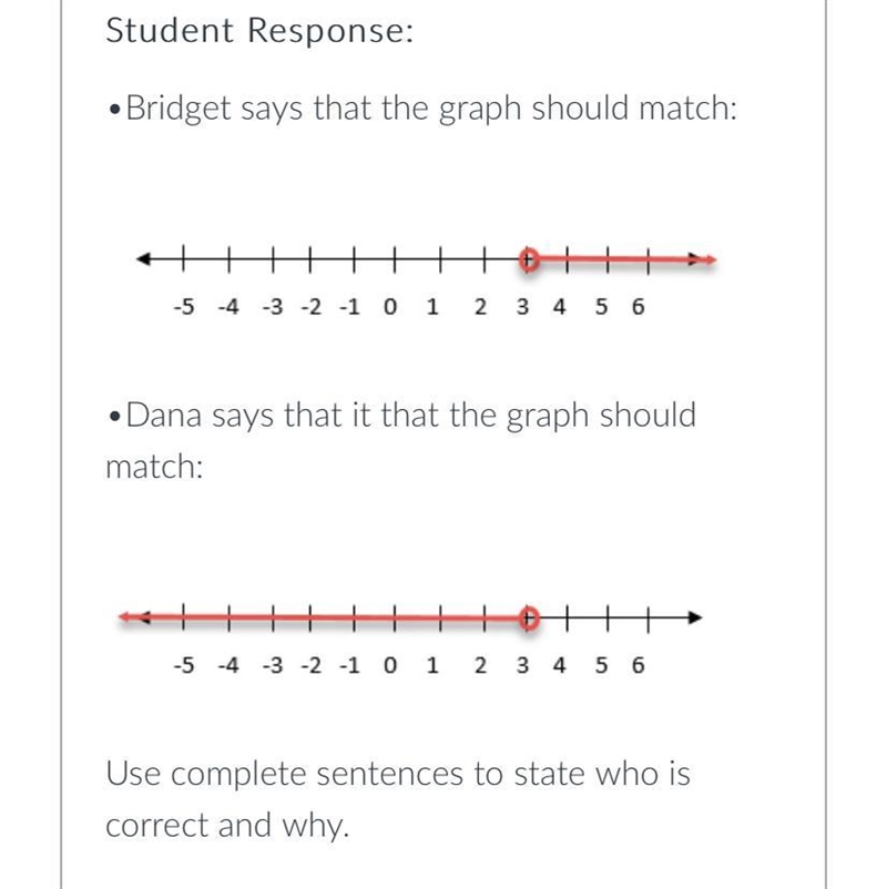 Use complete sentences to state who is correct and why.-example-1