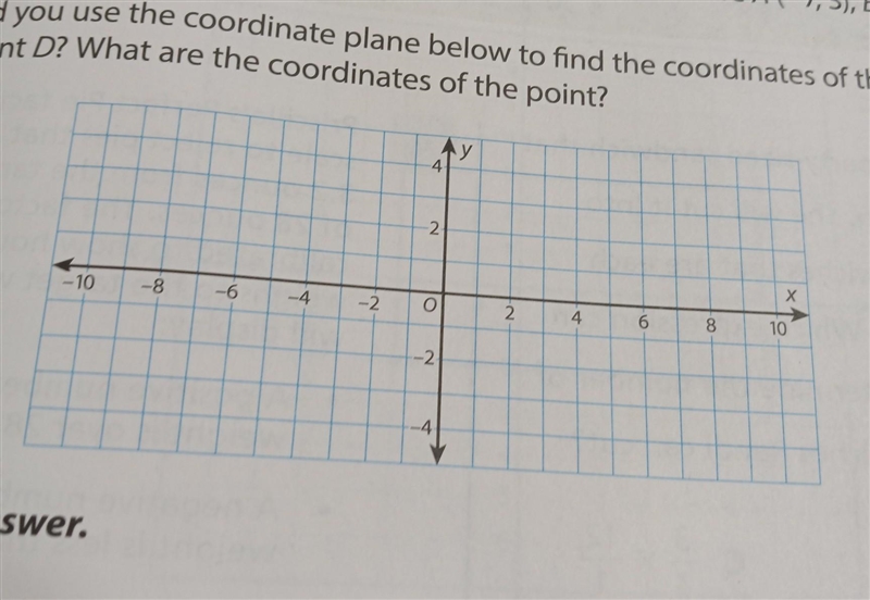 Three points representing the corners of a rectangular garden are A (-7, 3), B (7, 3) and-example-1