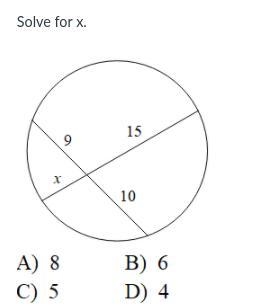 When given the set of variables, solve for X-example-1