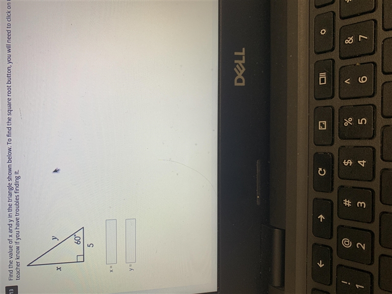 Find the value of X and Y in the triangle shown below.-example-1