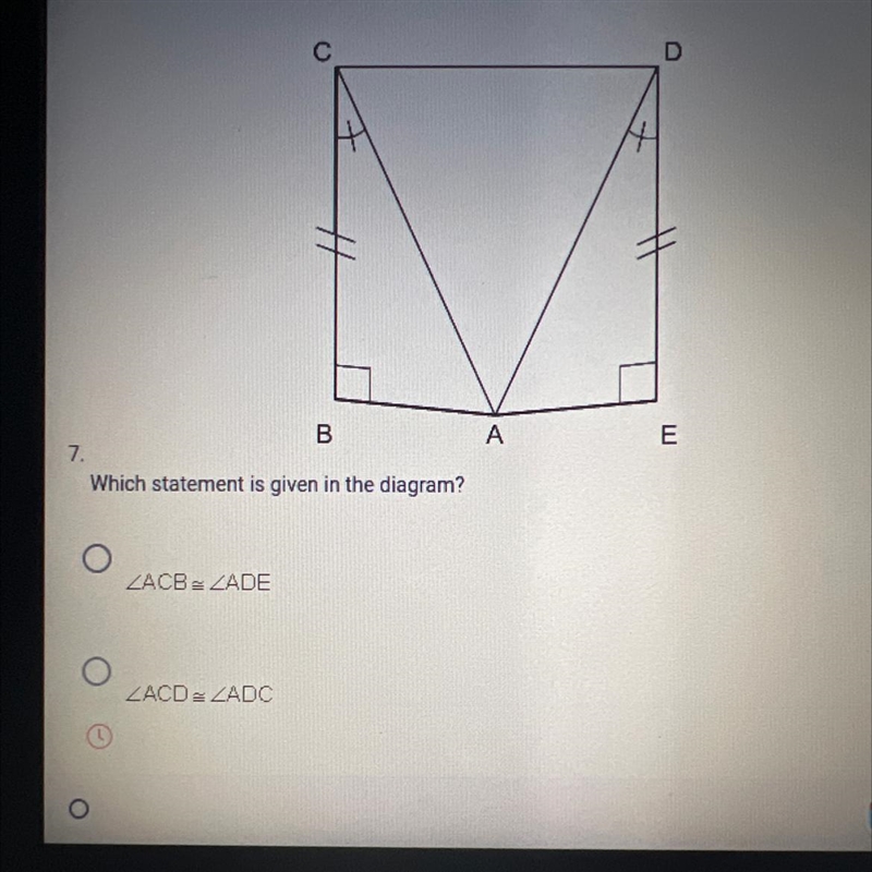 ACB=ADE ACD=ADC ACB=ABC ABC=ADE-example-1