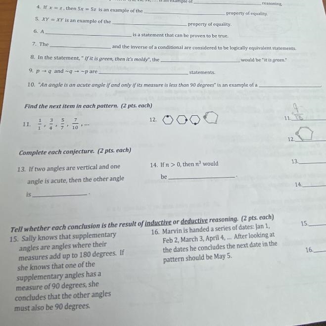 Is 16 deductive or inductive reasoning (geometry)-example-1