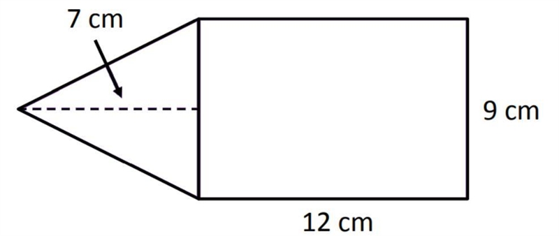 Find the area of the figure. Round to the nearest TENTH.-example-1