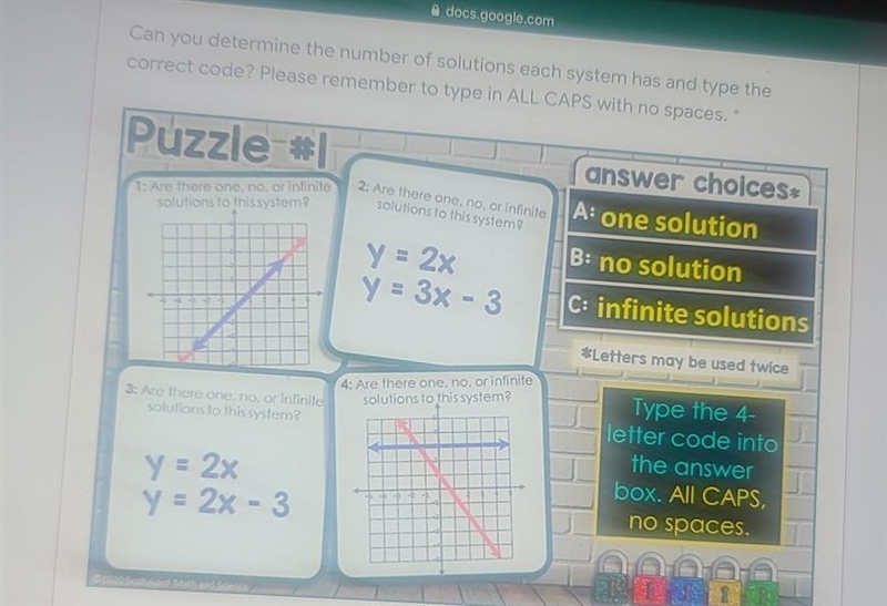 can you determine the number of solutions each system has and type the correct code-example-1