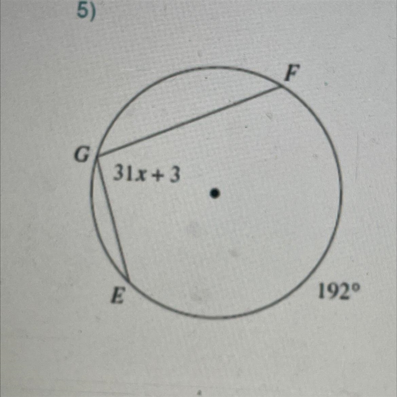 Find the values of the missing arc or find x-example-1