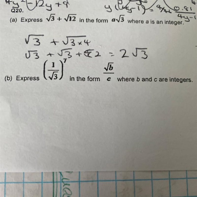 Ik a) but I need help with b)-example-1