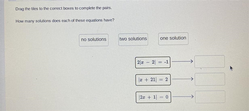 How many solutions does each of these equations have?-example-1