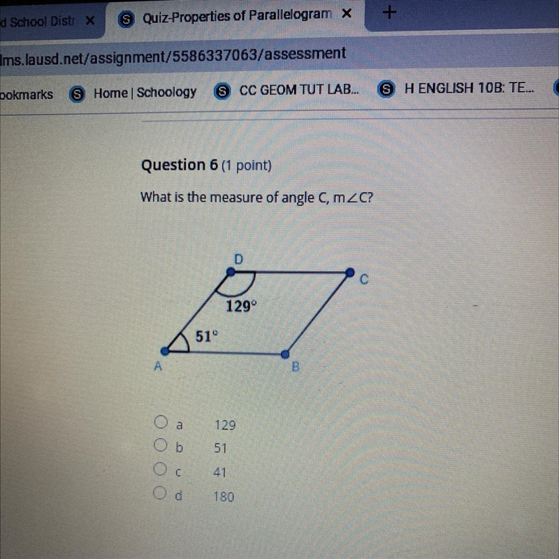 What is the measure of angle C, m-example-1