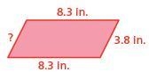 Write and solve an equation to find the unknown side length x (in inches). Perimeter-example-1