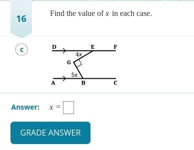 FInd the value of x in each case. pls help i will give 100 points-example-1