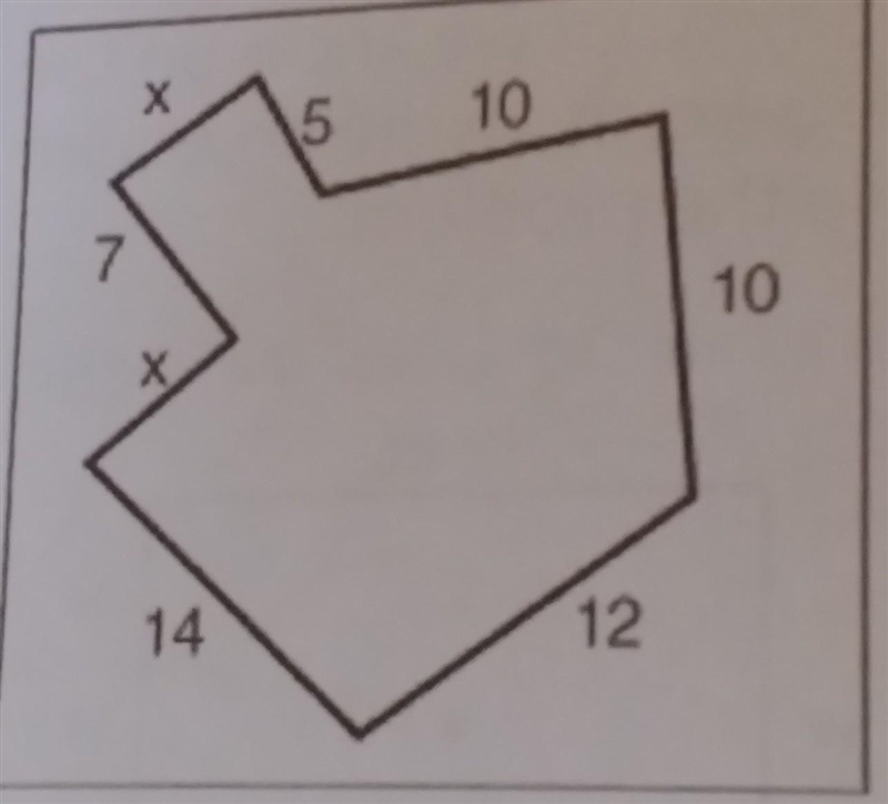 The perimeter of this figure is 70 feet. how long are the unkown sides? 5 ft 6 ft-example-1