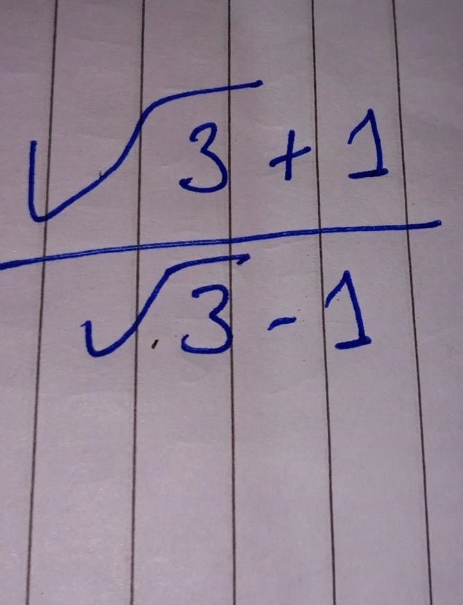 Rationalise the denominator of the following​-example-1