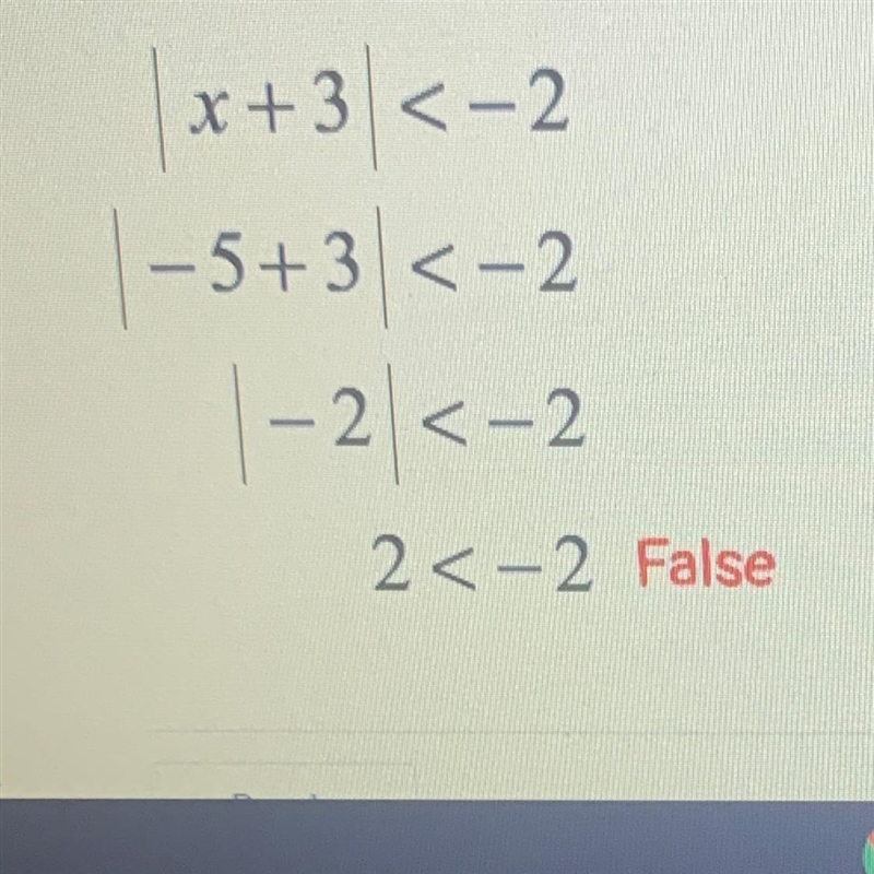 Can someone explain why this is a false equation-example-1