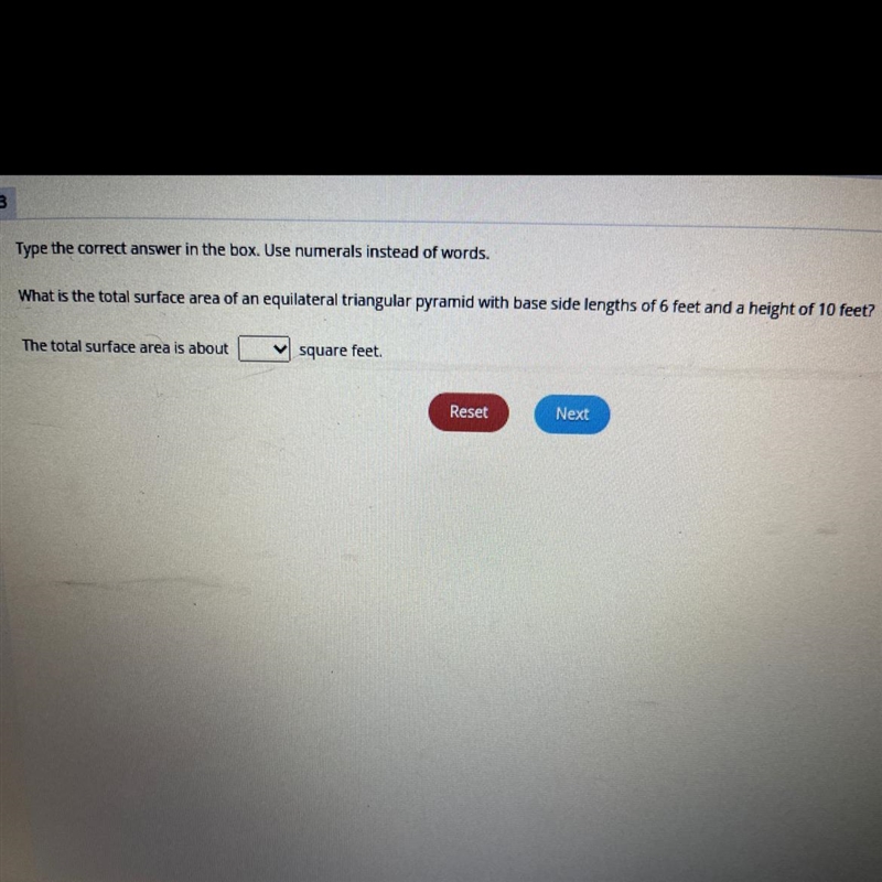 Type the correct answer in the box. Use numerals instead of words.What is the total-example-1