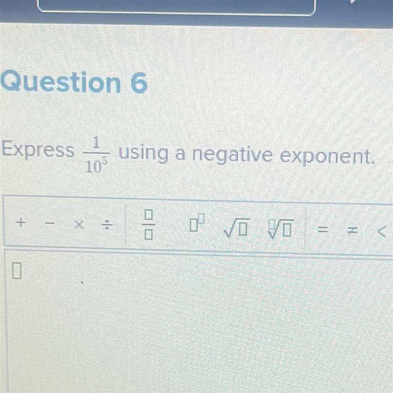 What’s the negative exponent ??-example-1