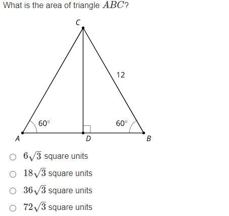 What is the area of triangle ABC?-example-1