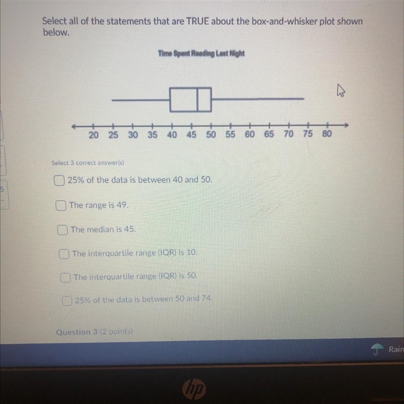 Select all of the statements that are true-example-1