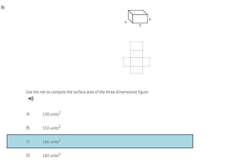 What are the measurements of the little 2 small cube things on each side, better yet-example-1