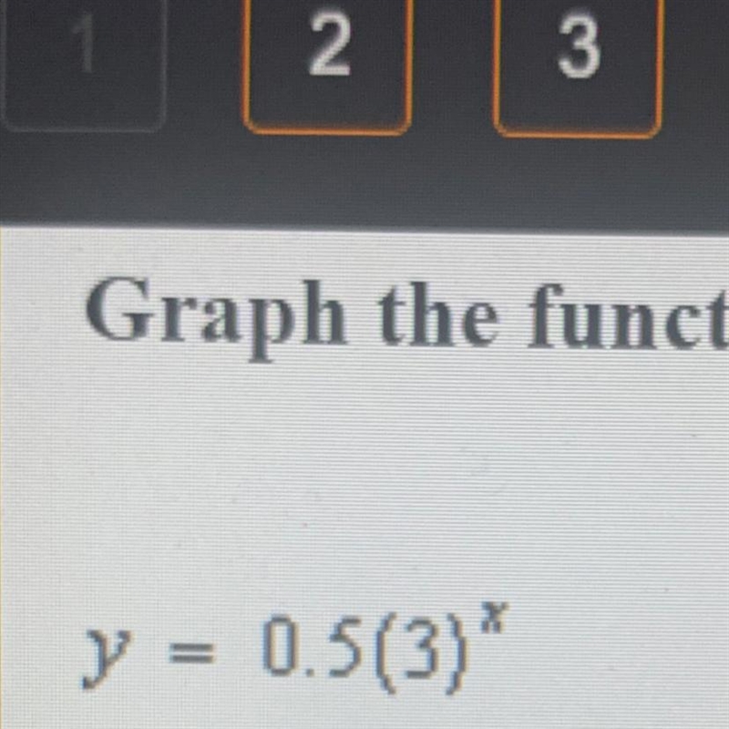 I really need help to graph the function then state if its exponential growth or decay-example-1