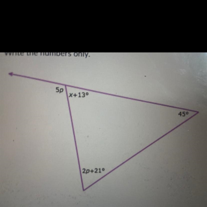 Solve for P then solve for X-example-1