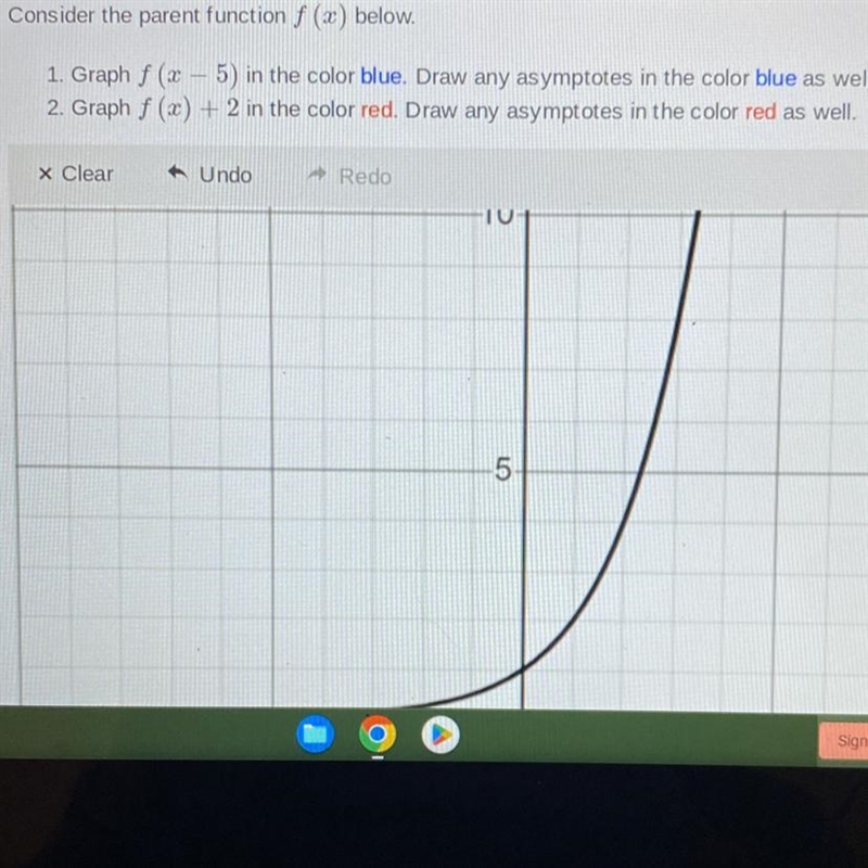 Consider the parent function f (x) below.-example-1