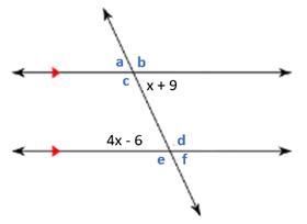 3. Use the diagram to answer the following questions. a. Using parallel line relationships-example-1