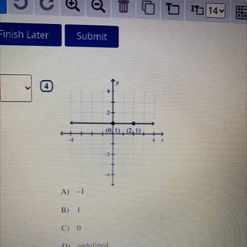 Hurry please! Find the slope-example-1