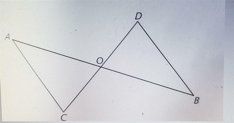 There are 4 Proof and statements that I need. Given AC=BD, and AB and CD bisect each-example-1