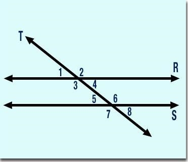 In the given diagram, which of the following pairs of angles are alternate interior-example-1