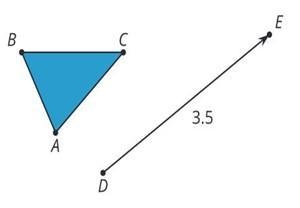 Translate triangle ABC by the directed line segment from D to E. You may use digital-example-1