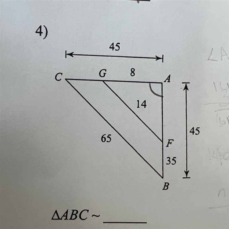 Are this triangles similar?-example-1