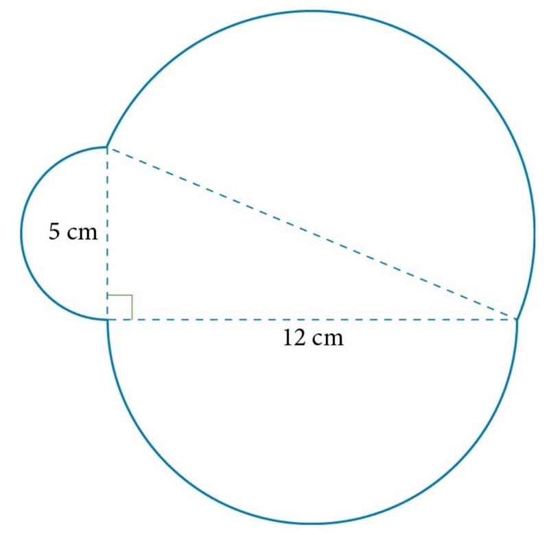 Determine the perimeter of the figure shown, correct to decimal place. HELP IS MUCH-example-1