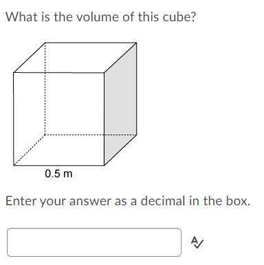 What is the volume of this cube? WHO EVER AWNSERS GETS 100 POINTS-example-1