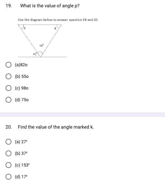 Solve for p and k. For 50 POINTS!!-example-1