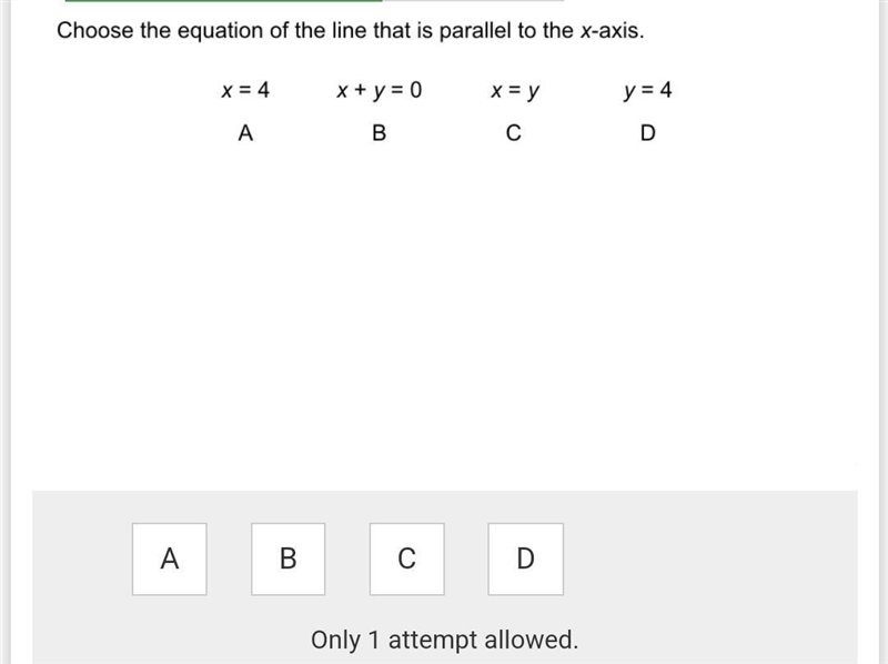 Choose the equation of the line-example-1