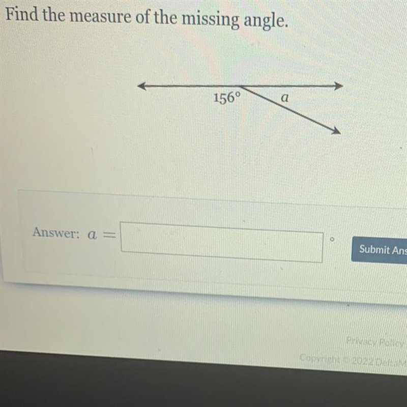 Find the missing angle-example-1